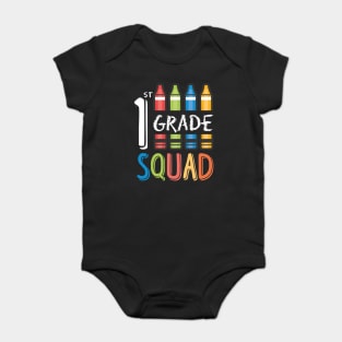 1st Grade Squad Baby Bodysuit